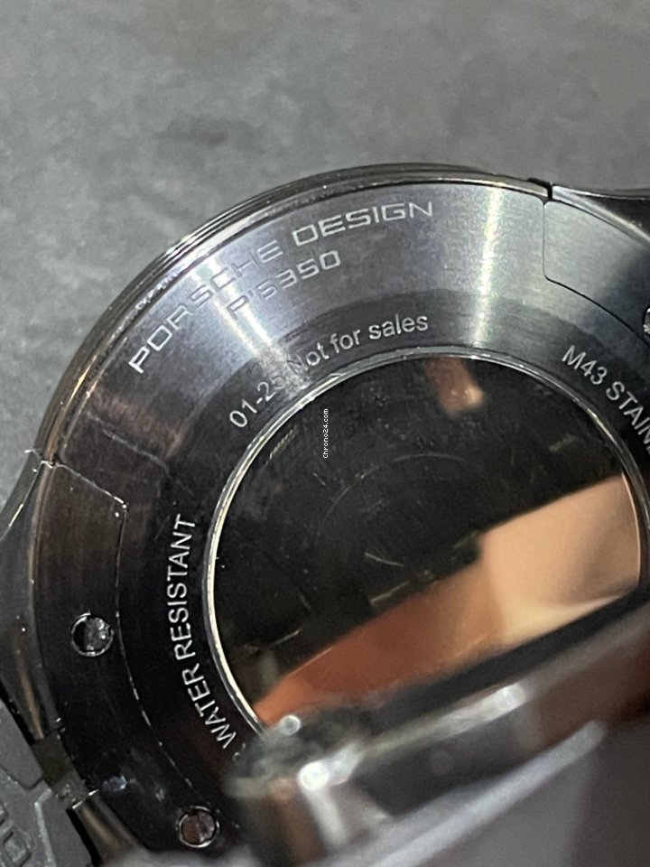 Porsche Design Flat Six Mens watch Unisex Automatic Steel P6350 Replica 8