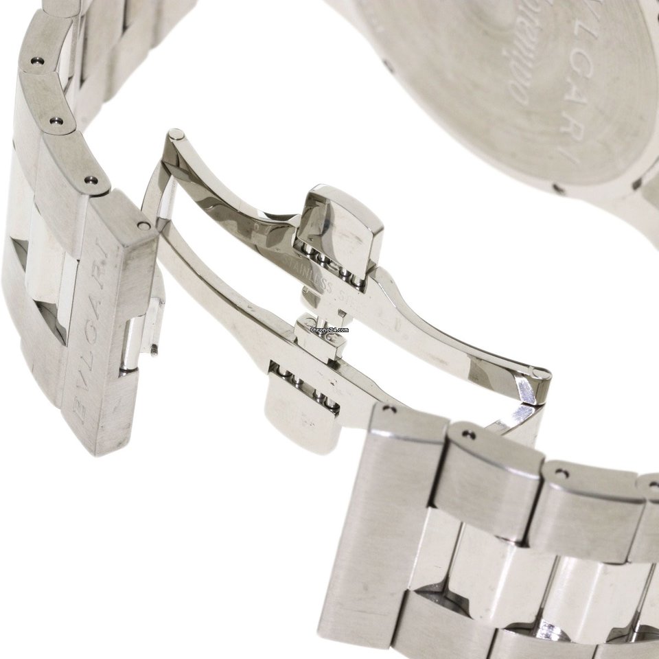 IMG_9081 Bulgari Mens watch Unisex Quartz Steel ST44SS Replica 8