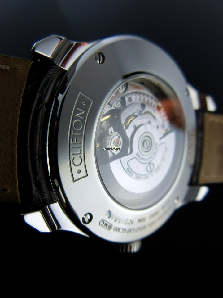 IMG_9081 Baume & Mercier Clifton Mens watch Unisex Automatic Gold Steel MOA10139 Replica 8