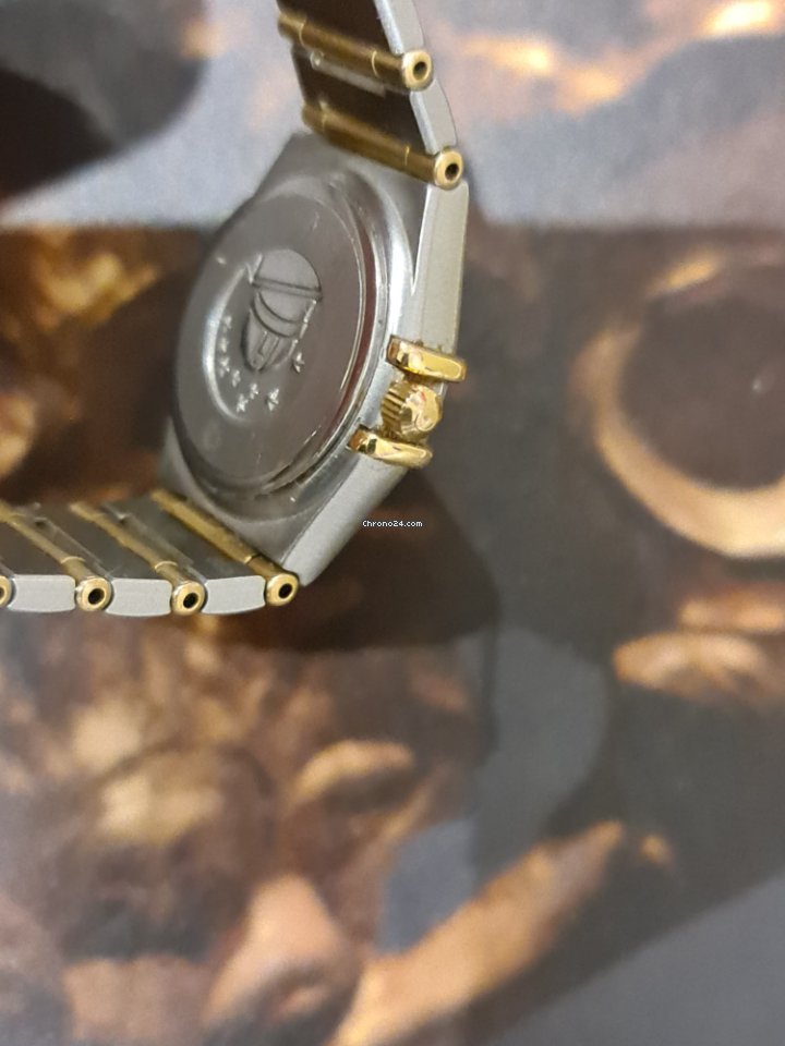 Omega Constellation Ladies Womens watch Quartz Gold Steel 1202.30.00 Replica 8