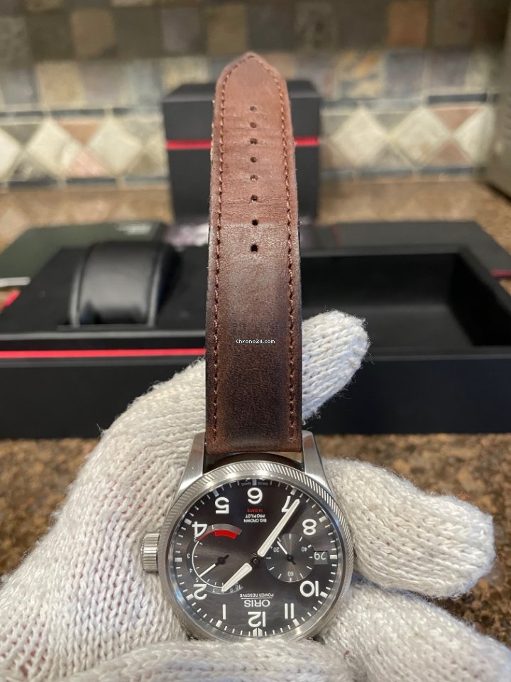 Oris Big Crown ProPilot Calibre 111 Mens watch Unisex Manual winding Steel 01 111 7711 4163-Set 1 22 72FC Replica 8