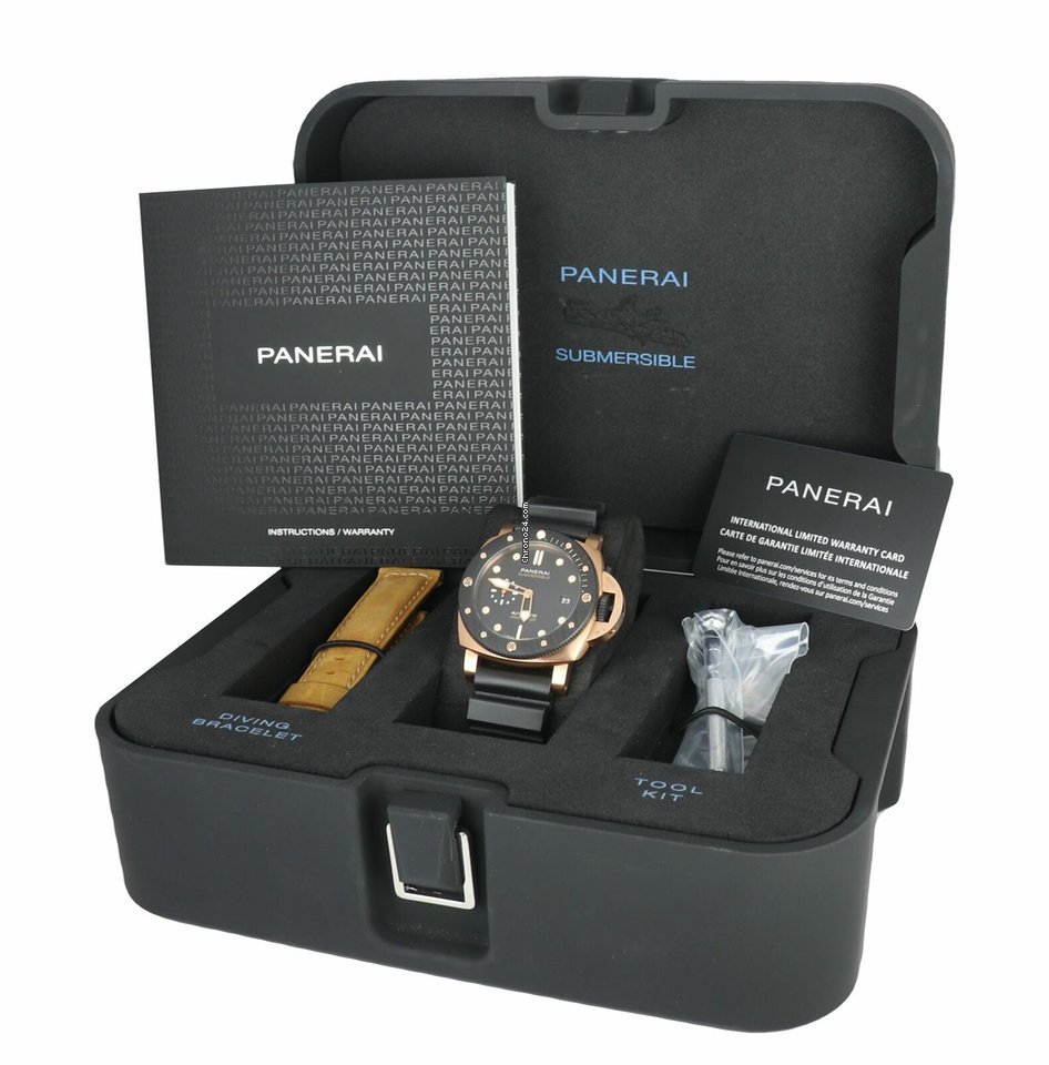 IMG_9081 Panerai Mens watch Unisex Automatic Rose gold PAM01070 Replica 8