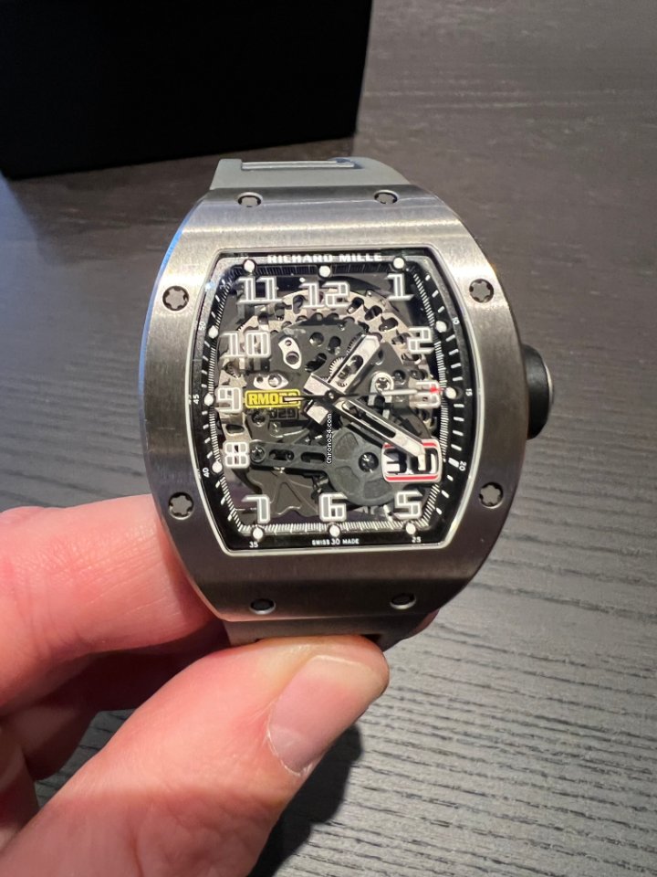 Richard Mille RM 029 Mens watch Unisex Automatic Titanium RM029 Replica 8