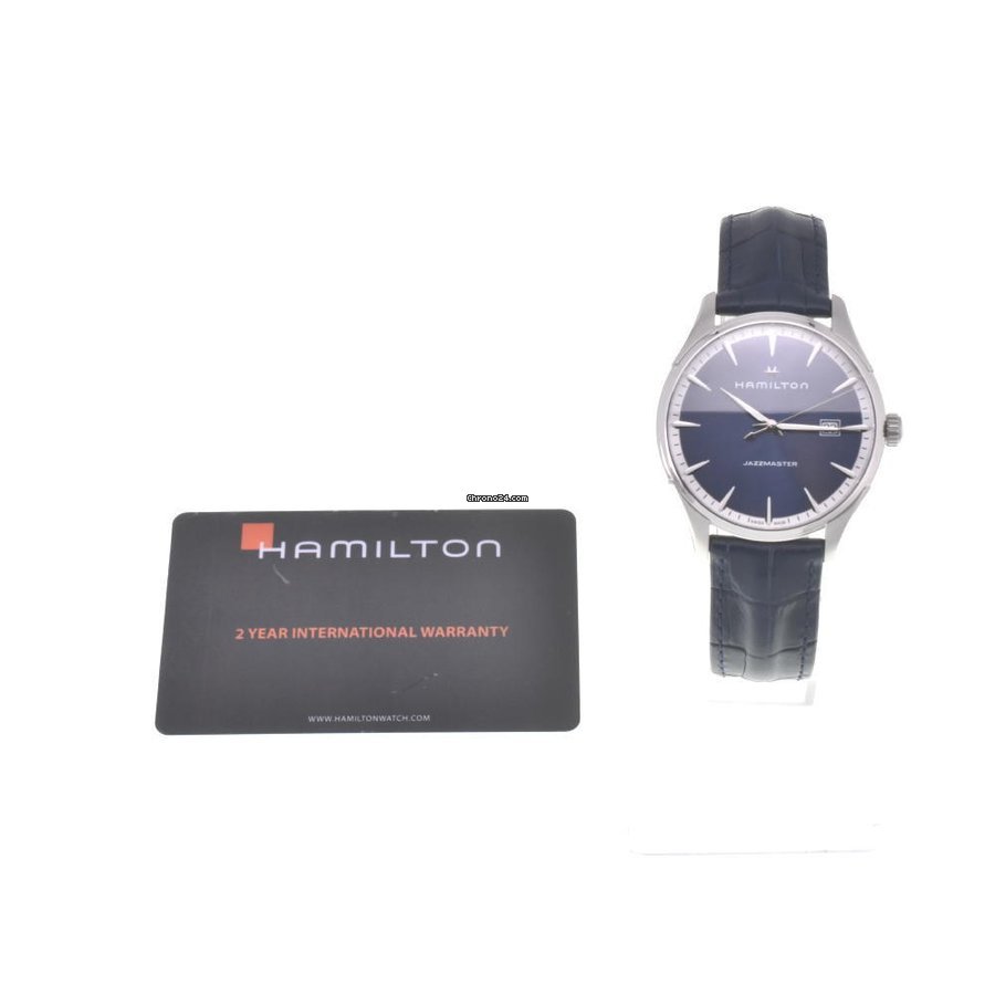 Hamilton Jazzmaster Mens watch Unisex Quartz Steel H324510.H32451641 Replica 8