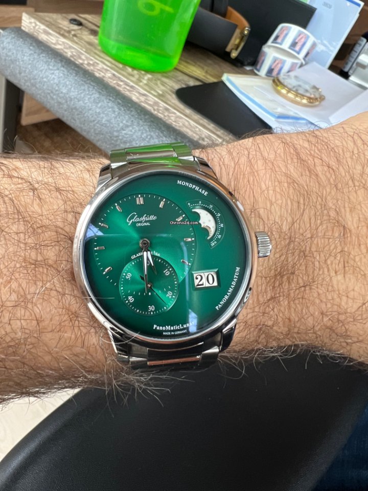Glashutte Original PanoMaticLunar Mens watch Unisex 1-90-02-13-32-70 Replica 8