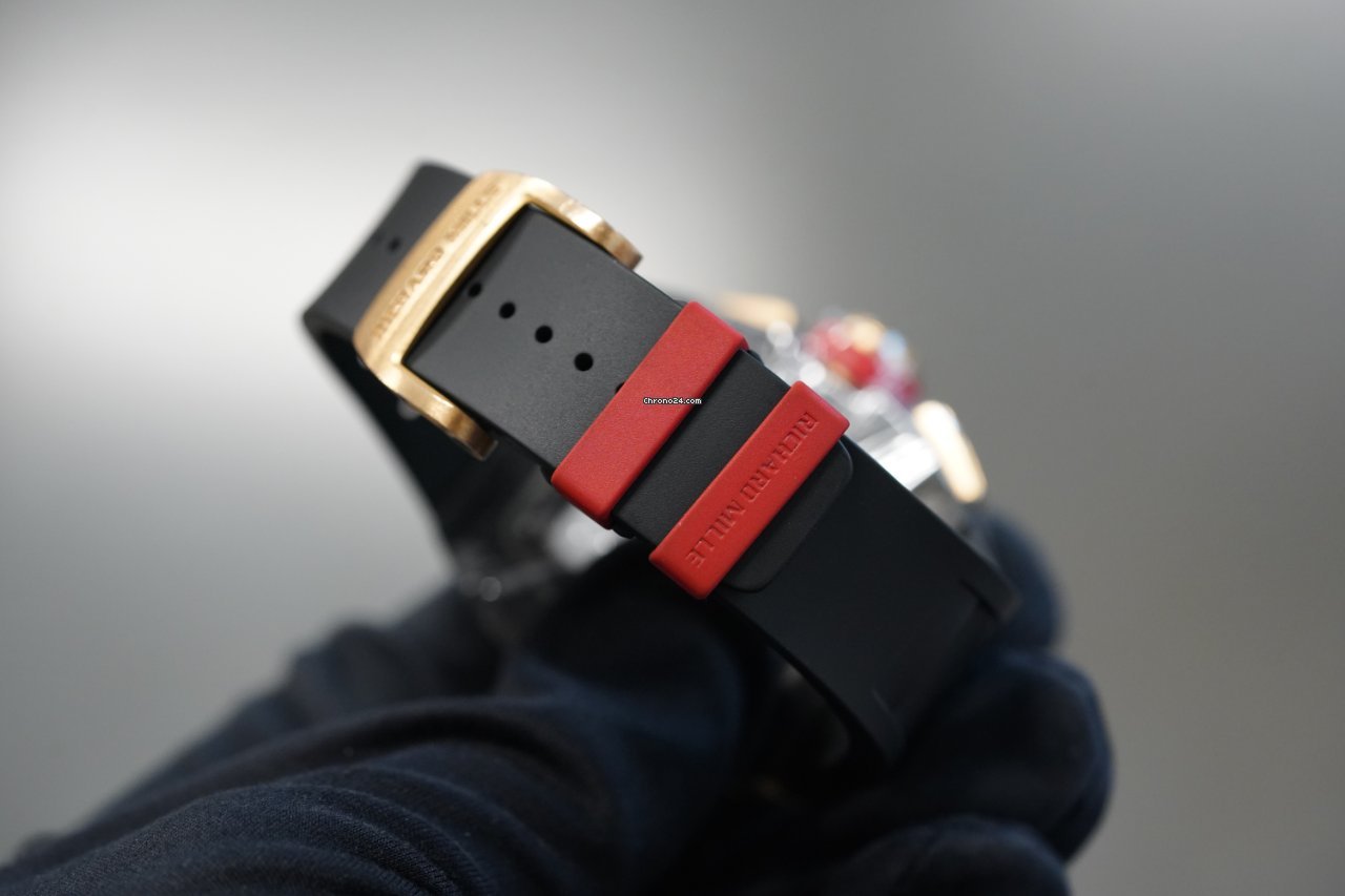 Richard Mille RM 011 Mens watch Unisex Automatic Carbon RM011 NTPT Replica 8