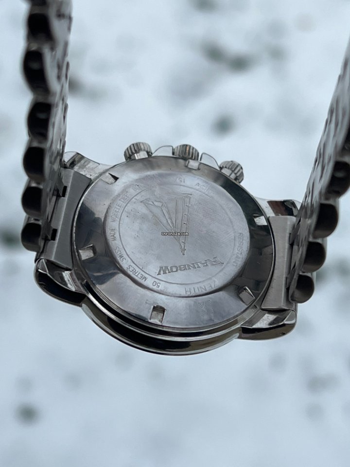 IMG_9081 Zenith El Primero Chronograph Automatic Steel 01.0360.400 Replica 8
