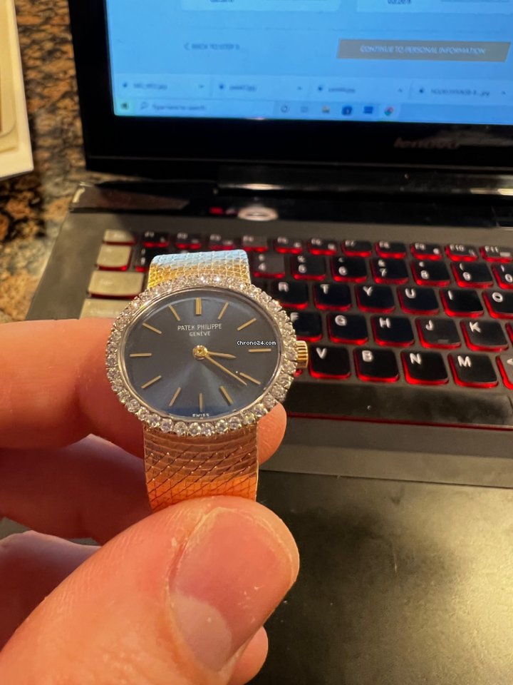 IMG_9081 Patek Philippe Womens watch Automatic Yellow gold 3350 1 Replica 8