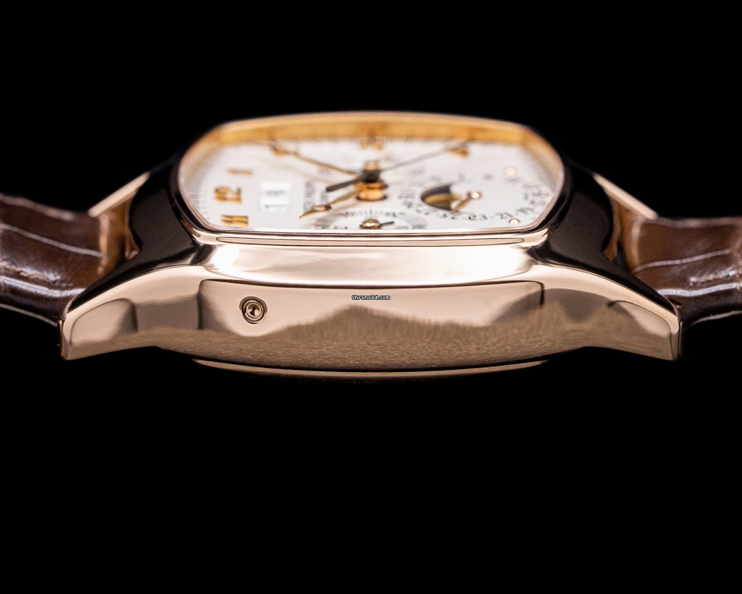 Patek Philippe Mens watch Unisex Manual winding Rose gold 5020R Replica 8