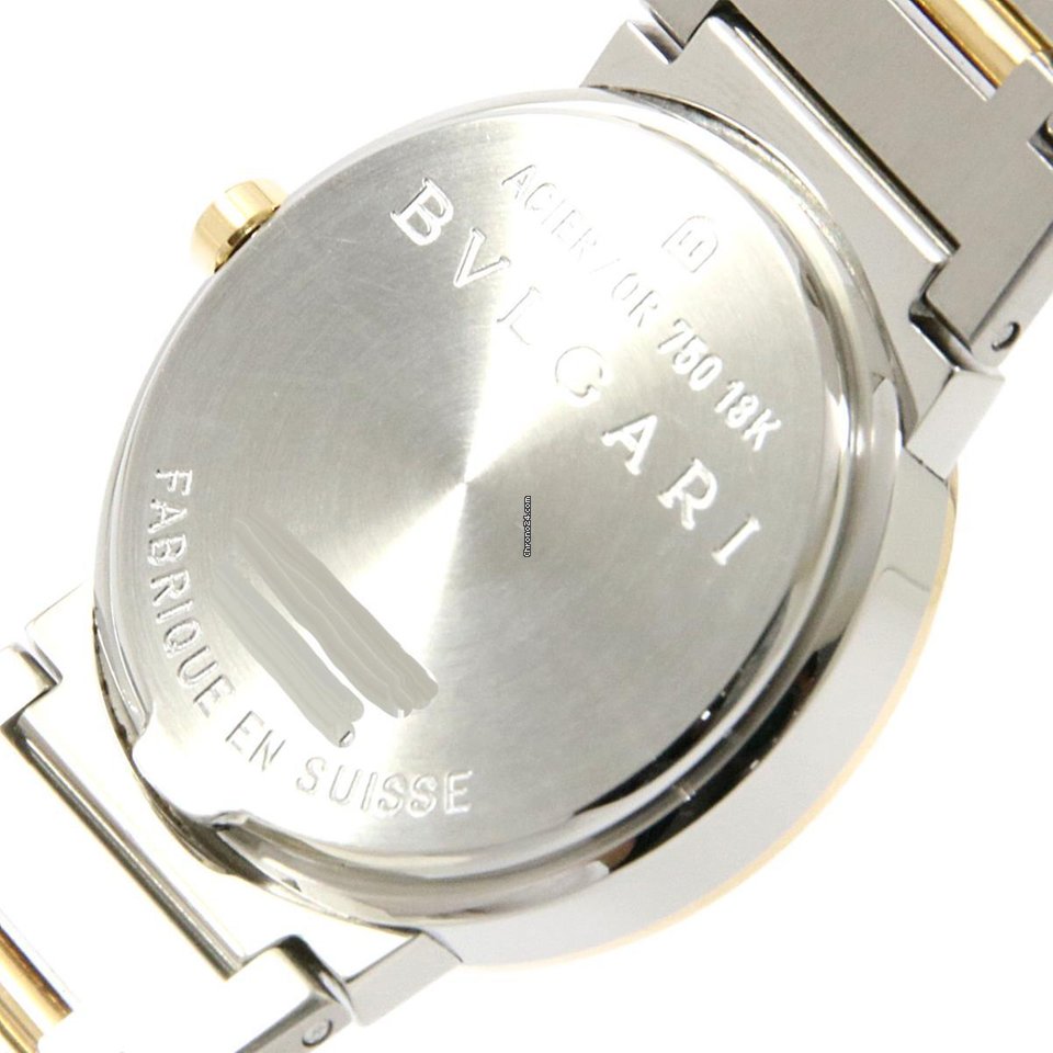 IMG_9081 Bulgari Bulgari Womens watch Quartz BB26SG BB26SGD Replica 8