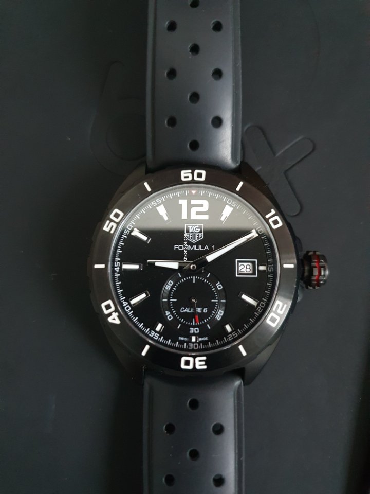 IMG_9081 TAG Heuer Formula 1 Calibre 6 Mens watch Unisex Automatic Steel WAZ2112.FT8023 Replica 8