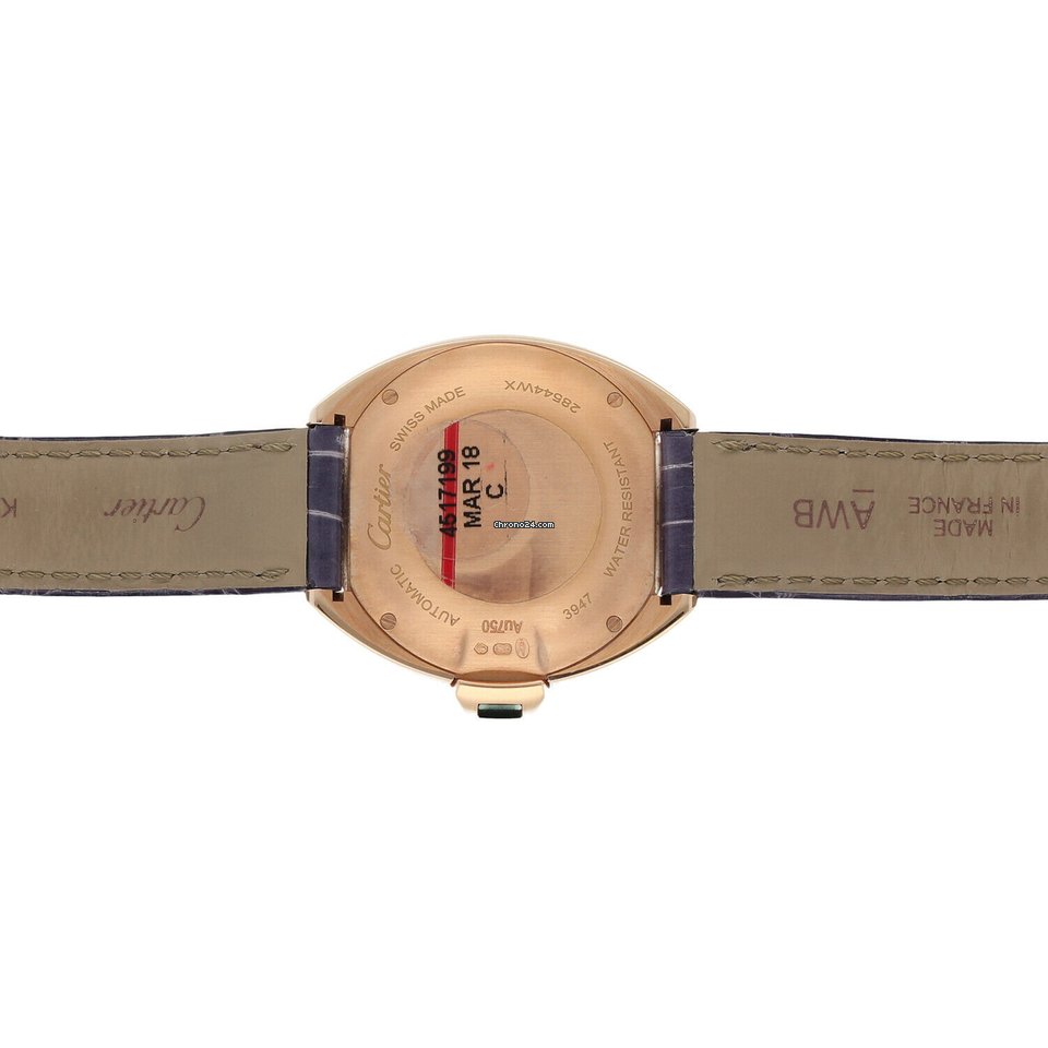 Cartier Cle de Cartier Automatic Rose gold 3947 Replica 8