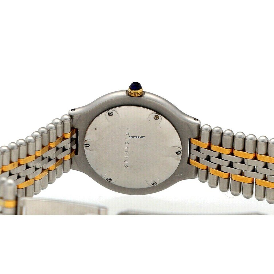 IMG_9081 Cartier 21 Must de Cartier Womens watch Quartz Steel 21 Replica 8