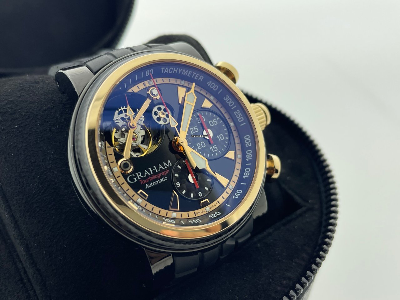 IMG_9081 Graham Silverstone Mens watch Unisex Automatic Rose gold 2TWAO.B01A.C104B Replica 8