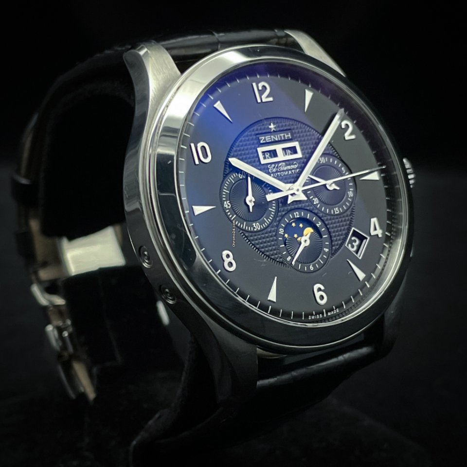 Zenith Mens watch Unisex Automatic Steel 03-0520-410-02C492GB Replica 8