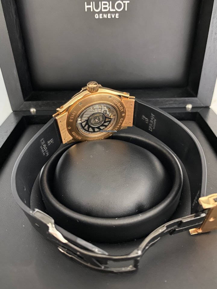 IMG_9081 Hublot Classic Fusion 45, 42, 38, 33 mm Mens watch Unisex Automatic Rose gold 1915.8 Replica 8