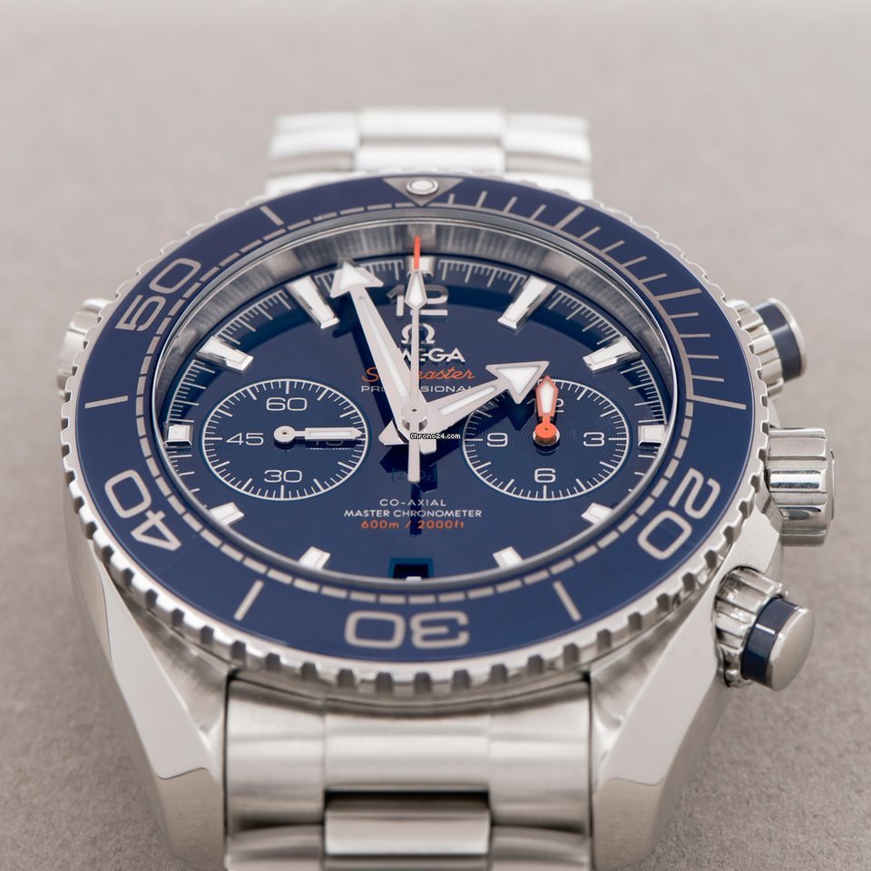 IMG_9081 Omega Seamaster Planet Ocean Chronograph Mens watch Unisex Automatic Steel 21530465103001 Replica 8