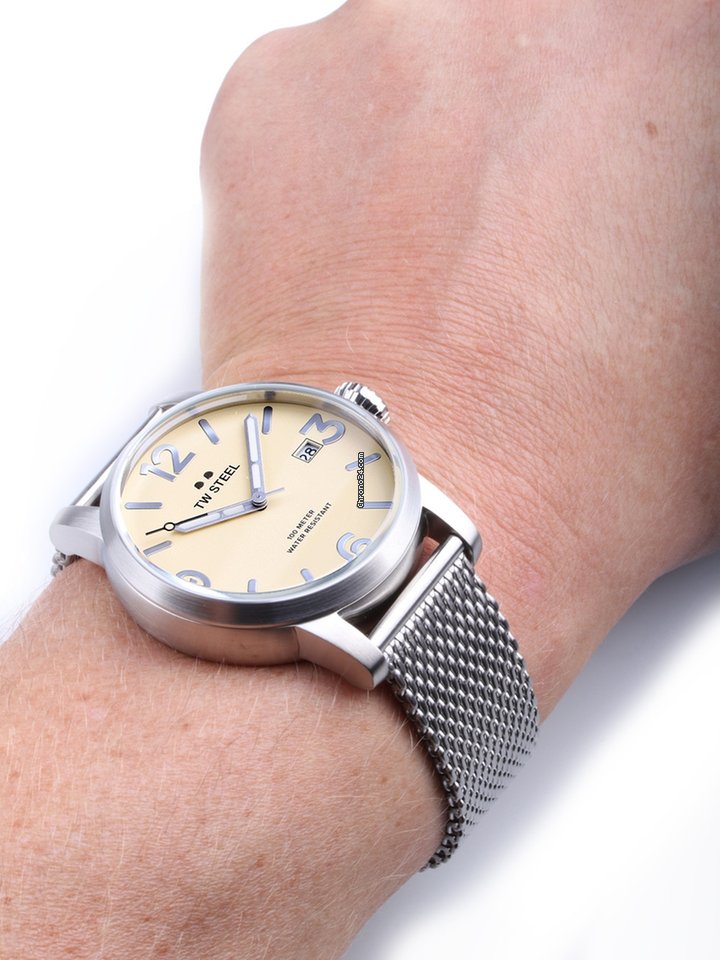 IMG_9081 TW Steel Mens watch Unisex Quartz Steel MB1 Replica 8