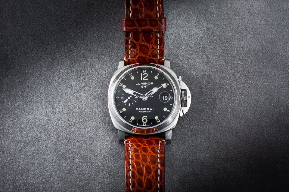 Panerai Luminor GMT Automatic Mens watch Unisex Automatic Steel PAM 00159 Replica 8
