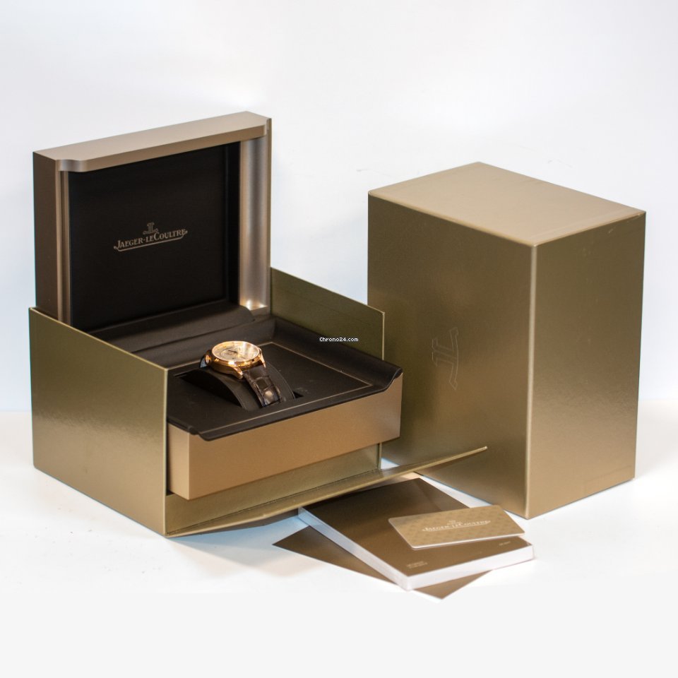 IMG_9081 Jaeger-LeCoultre Master Geographic Mens watch Unisex Automatic Rose gold Q1422521 176.2.29.5 Replica 8