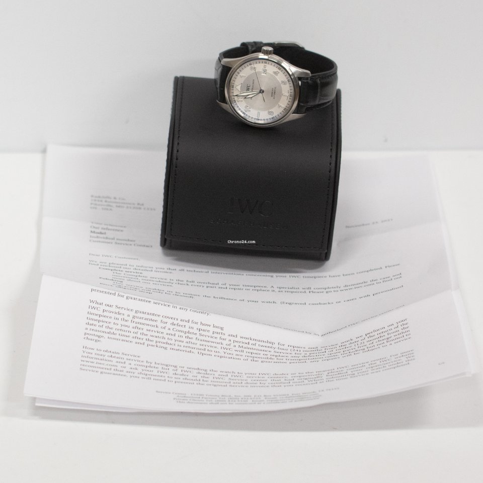 IMG_9081 IWC Pilot Mark Mens watch Unisex Automatic Steel IW3255 Replica 8