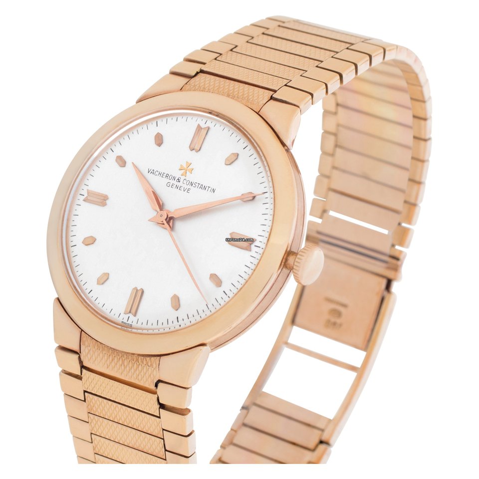 Vacheron Constantin Mens watch Unisex Automatic Rose gold 6075 Replica 8