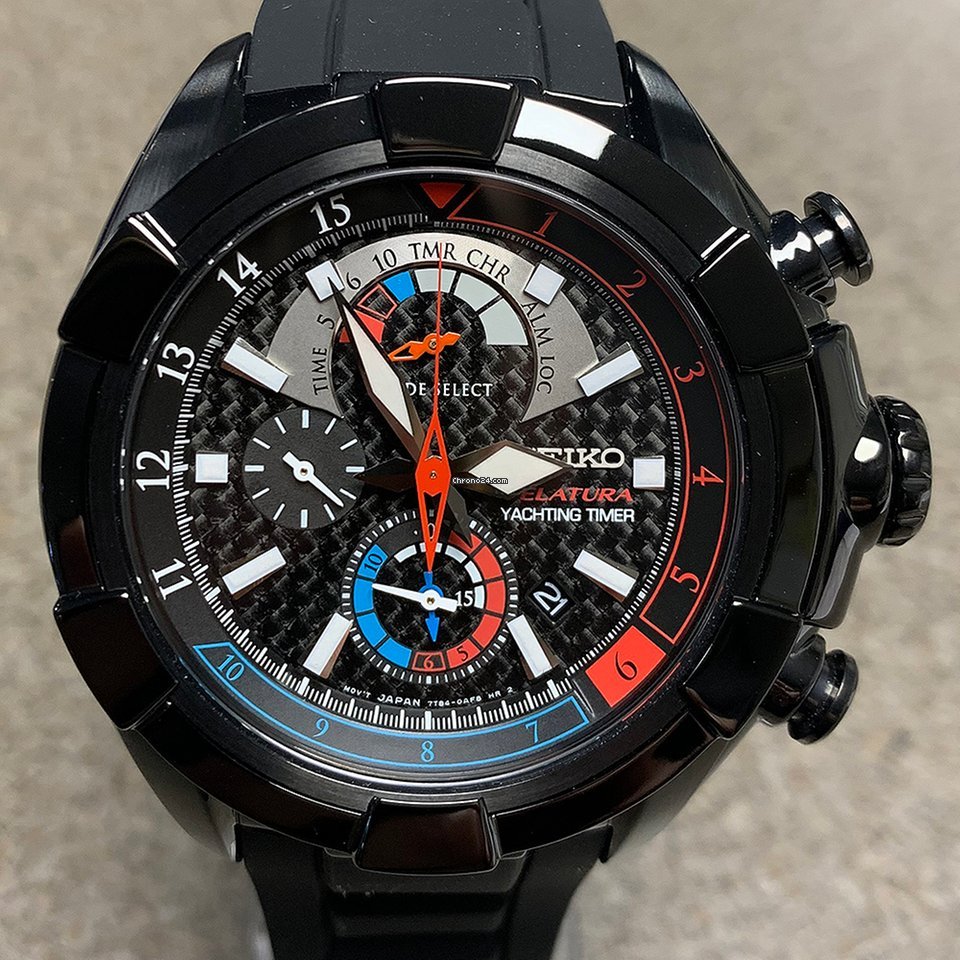 Seiko Velatura Mens watch Unisex Quartz Steel SPC149P1 Replica 8