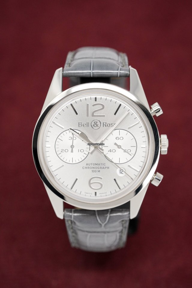 IMG_9081 Bell & Ross Vintage Automatic Steel BRG126.WH.ST.SCR Replica 8