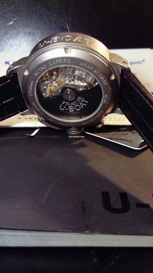 IMG_9081 U-Boat Flightdeck Mens watch Unisex Automatic Titanium A07211 Replica 8