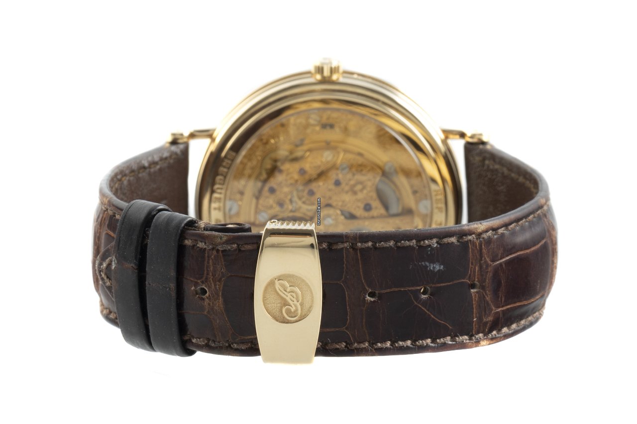 Breguet Classique Mens watch Unisex Automatic Yellow gold 3137BA 11 986 Replica 8