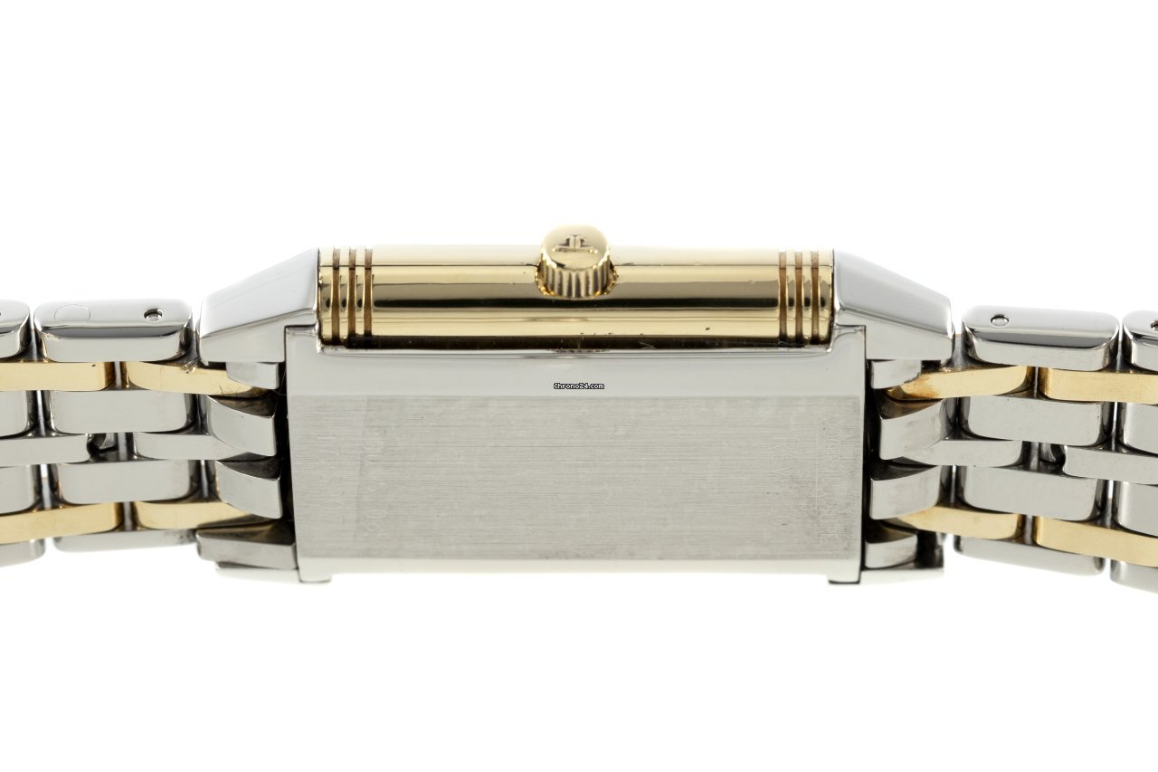 IMG_9081 Jaeger-LeCoultre Reverso Lady Womens watch Quartz Gold Steel 260.5.08 Replica 8