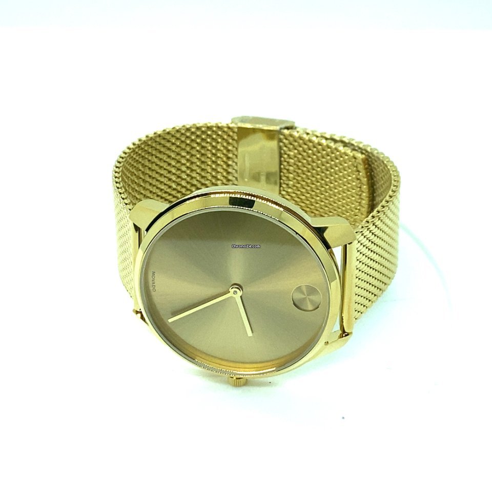 IMG_9081 Movado Bold Mens watch Unisex Quartz Steel 3600588 Replica 8