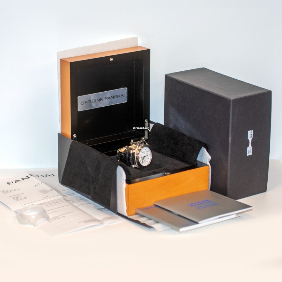 IMG_9081 Panerai Luminor Chrono Mens watch Unisex Automatic Steel PAM 00188 Replica 8