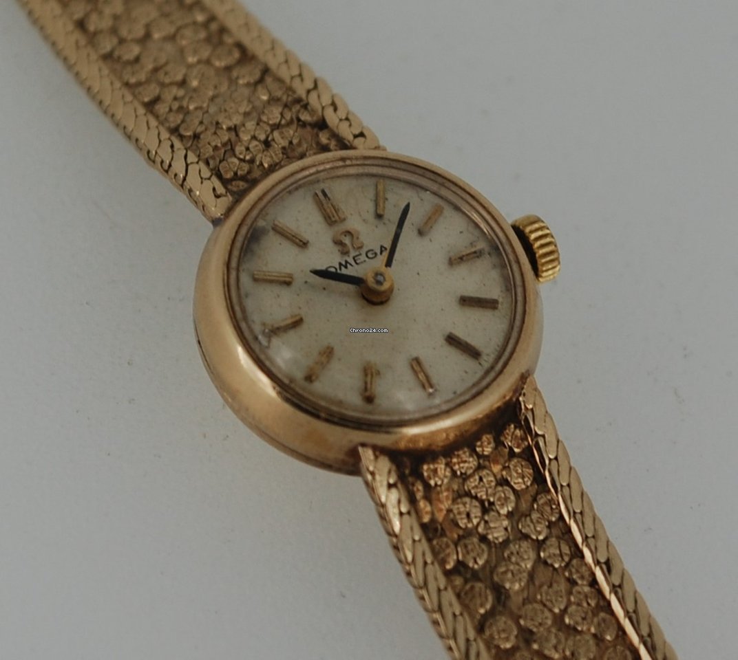 IMG_9081 Omega Womens watch Manual winding Yellow gold 1061 Replica 8
