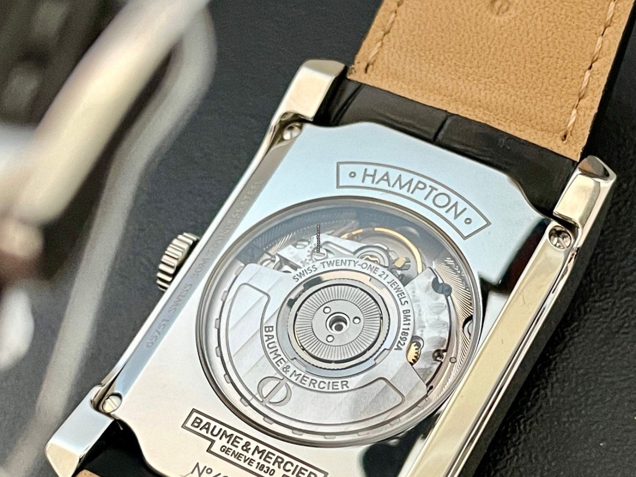 Baume & Mercier Hampton Mens watch Unisex Automatic Steel MOA10155 Replica 8