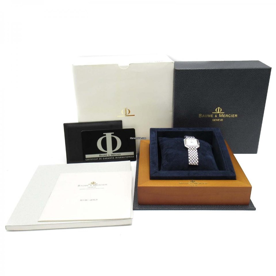 Baume & Mercier Womens watch Quartz White gold 18259 Replica 8