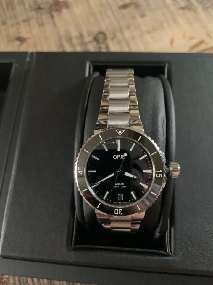 Oris Aquis Date Womens watch Automatic Steel 01 733 7731 4154-07 8 18 05P Replica 8