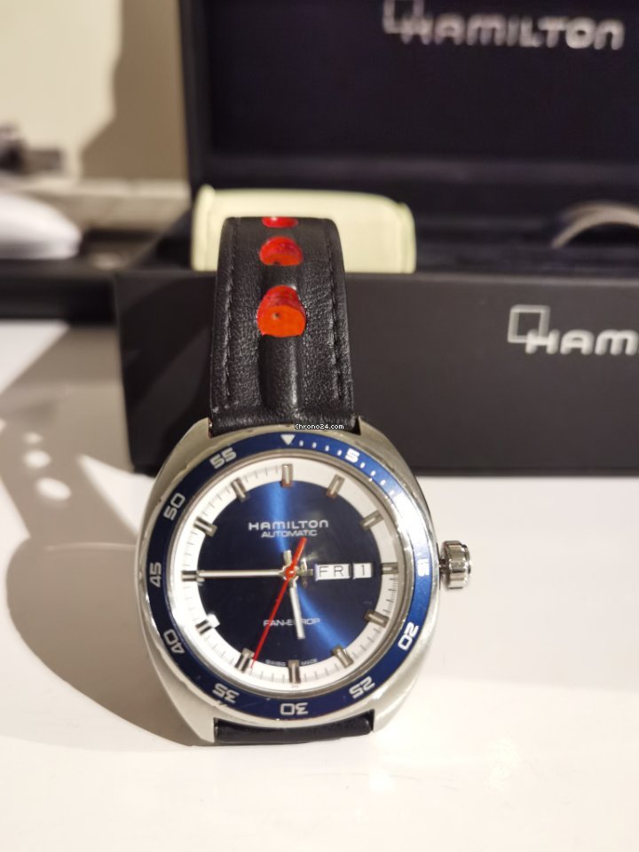 Hamilton Pan Europ Mens watch Unisex Automatic H354050 Replica 8