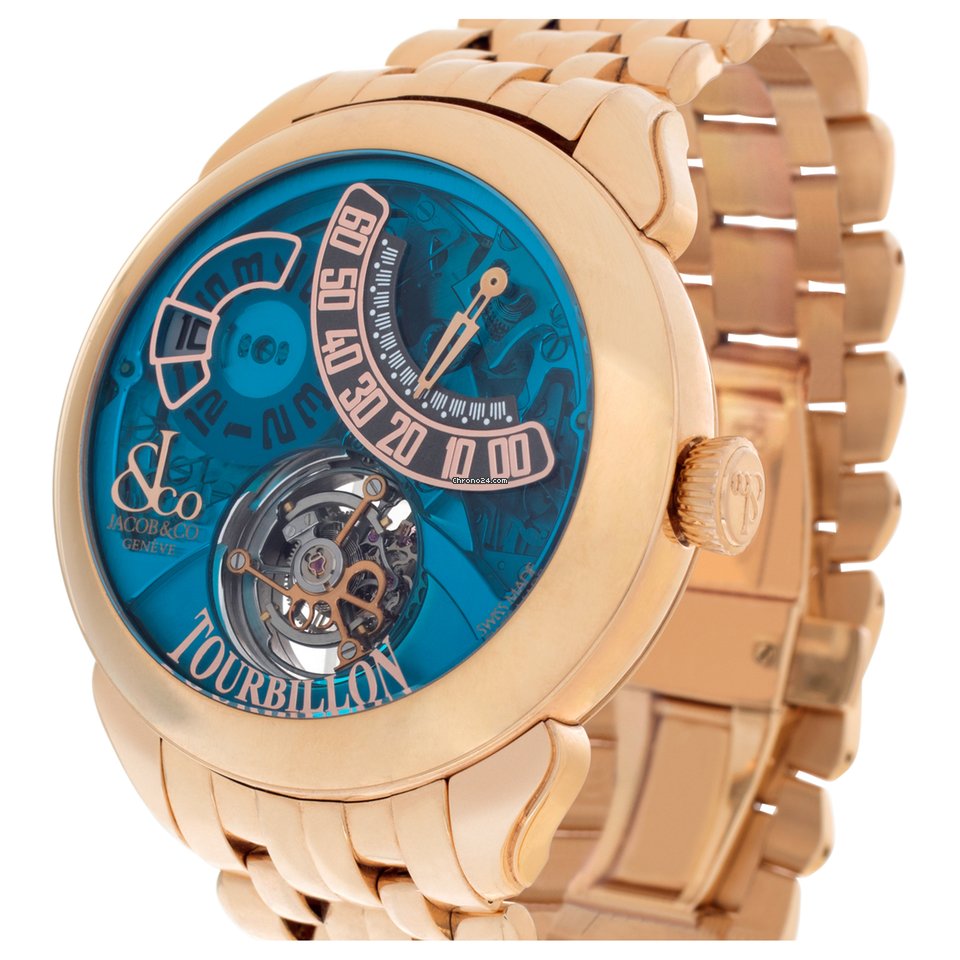 IMG_9081 Jacob & Co. Mens watch Unisex Manual winding Rose gold 150.510.4 Replica 8