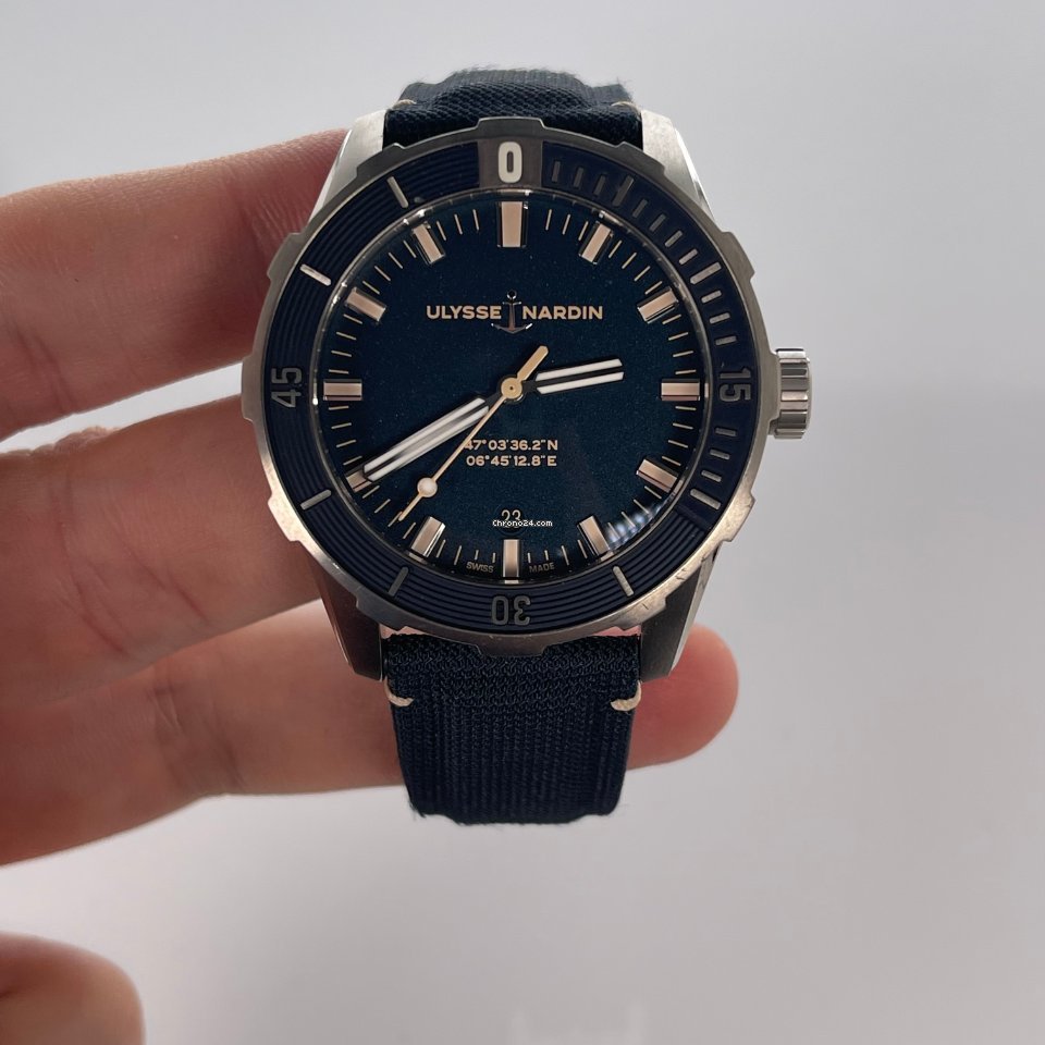 Ulysse Nardin Mens watch Unisex Automatic Steel 8163-175 93 Replica 8