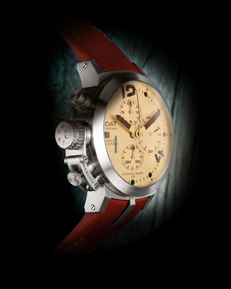 IMG_9081 U-Boat Classico Mens watch Unisex Automatic Silver 6948 Replica 8