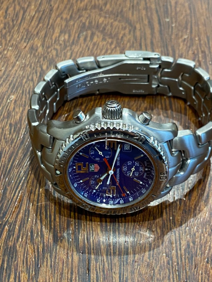 IMG_9081 TAG Heuer Link Quartz Mens watch Unisex Quartz Steel CT1110 HP6324 Replica 8