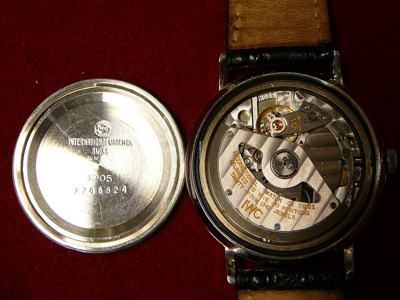 IMG_9081 IWC Mens watch Unisex Automatic Steel 3205 Replica 8