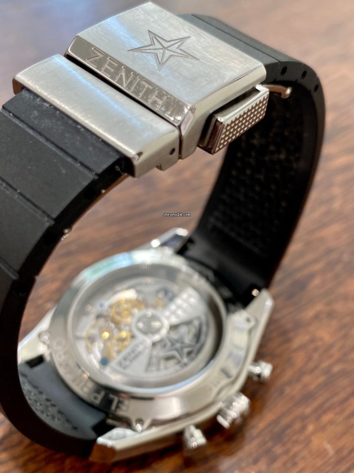 Zenith El Primero 36000 VpH Mens watch Unisex Automatic Steel 03.2040.400 21.0496 Replica 8