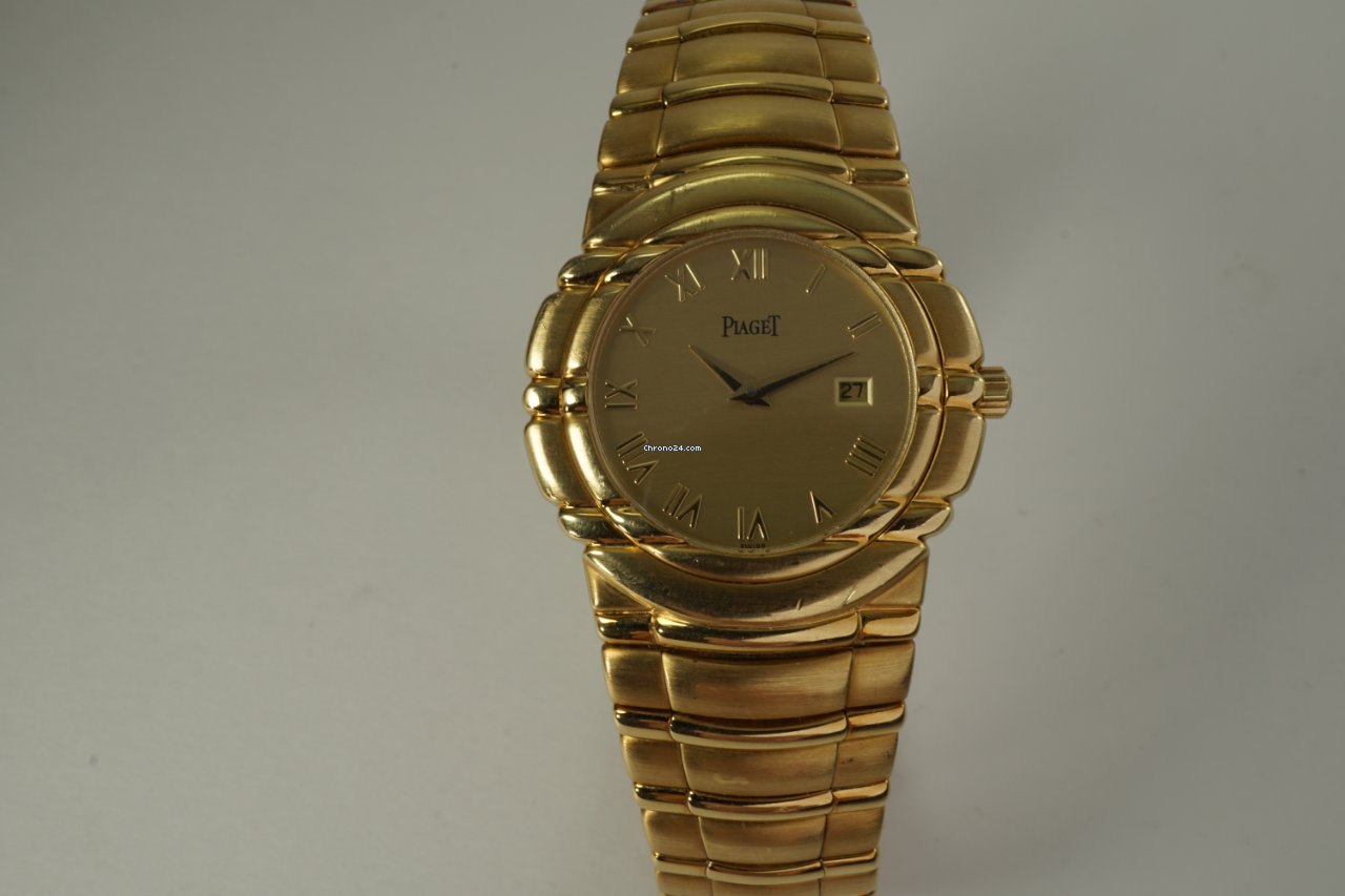 Piaget Tanagra Mens watch Unisex Quartz Yellow gold 17141 M411D Replica 8