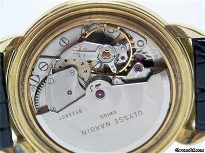IMG_9081 Ulysse Nardin Automatic Yellow gold 691206 Replica 8