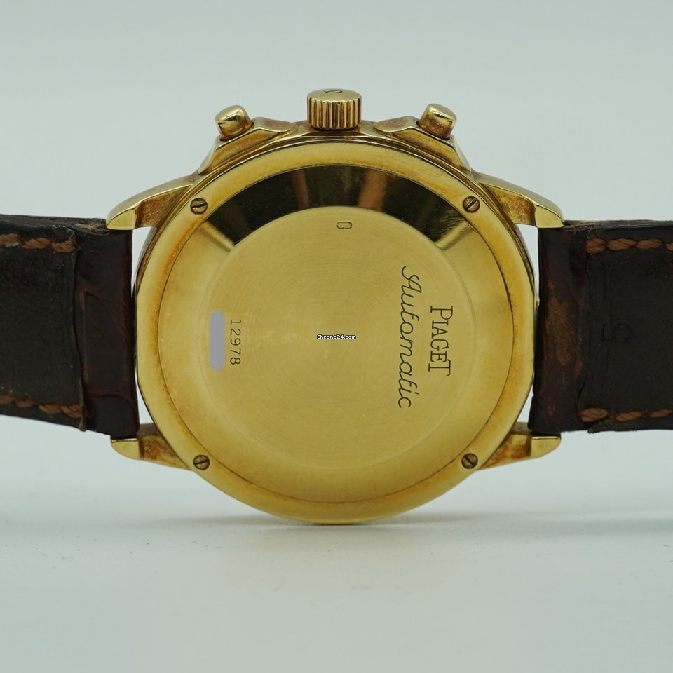 IMG_9081 Piaget Mens watch Unisex Automatic Yellow gold 12978 Replica 8
