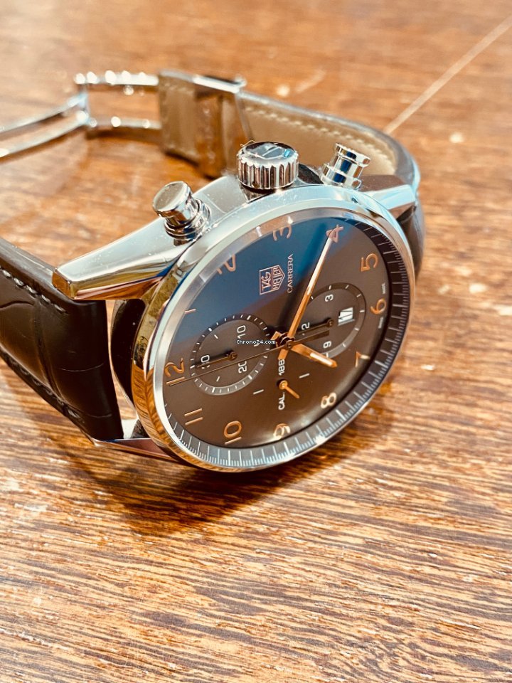 IMG_9081 TAG Heuer Carrera Calibre 1887 Mens watch Unisex Automatic Steel CAR2013.FC613 Replica 8