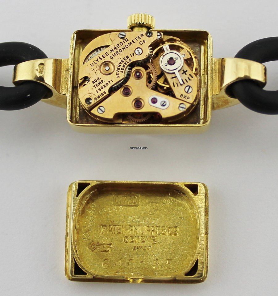 Ulysse Nardin Womens watch Manual winding Yellow gold 640185 Replica 8