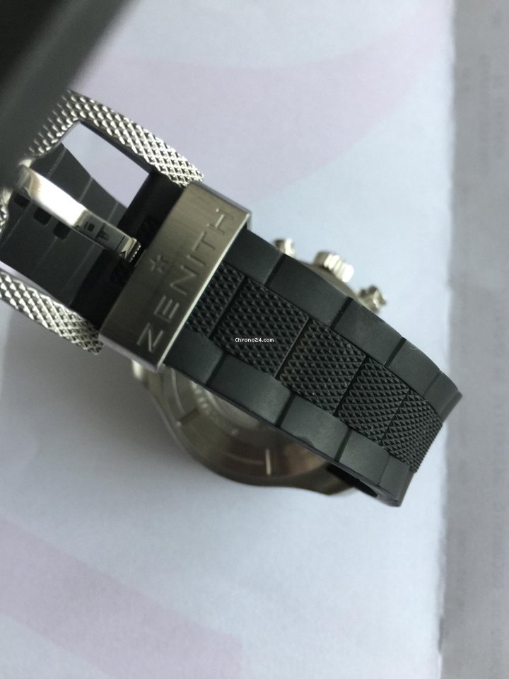 IMG_9081 Zenith Defy Mens watch Unisex Automatic Steel 03.0526.400 Replica 8